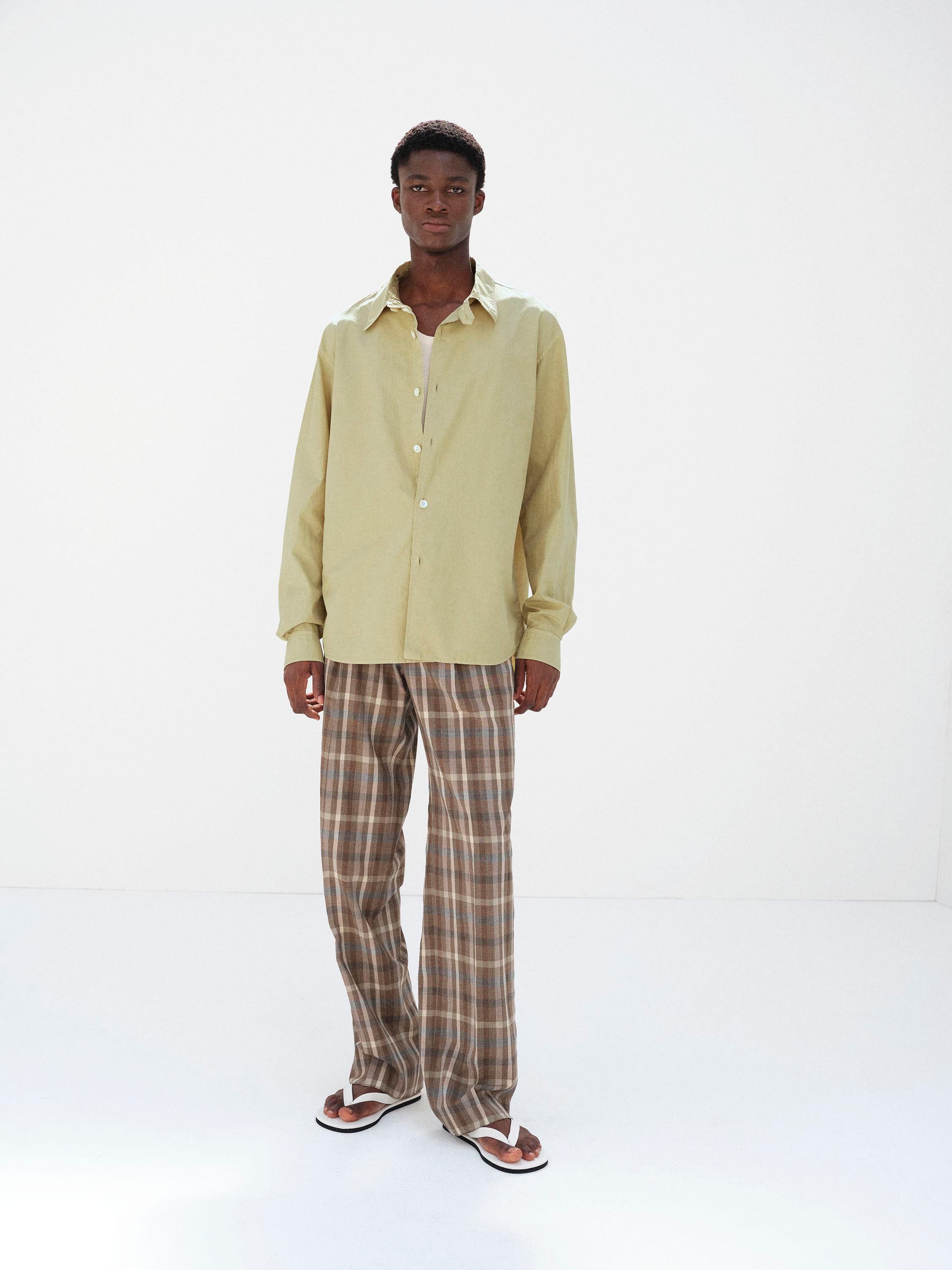 GARMENT-DYED FINX SHUTTLE WEATHER SHIRT