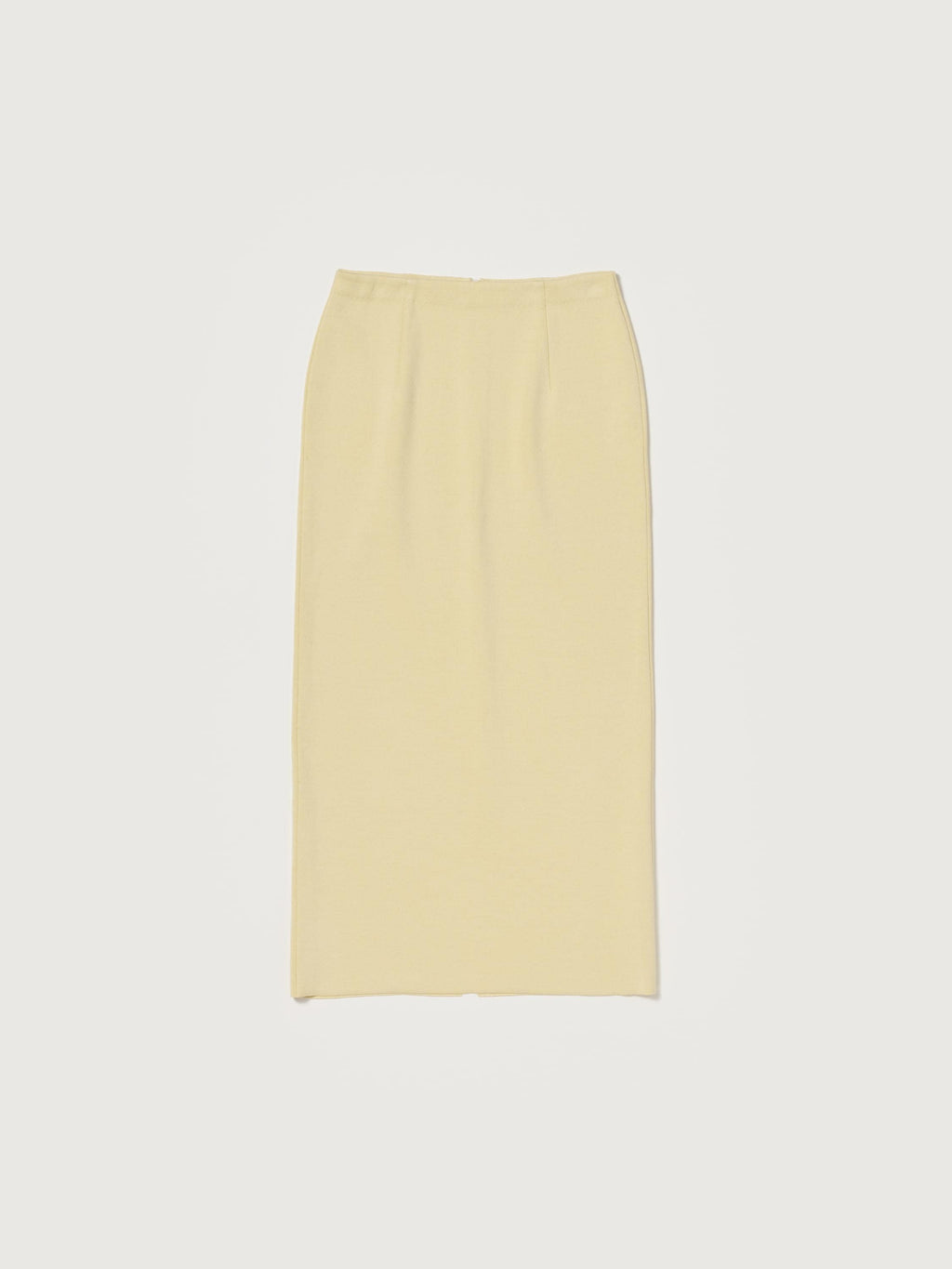 DOUBLE FACED SILK COTTON KNIT SKIRT