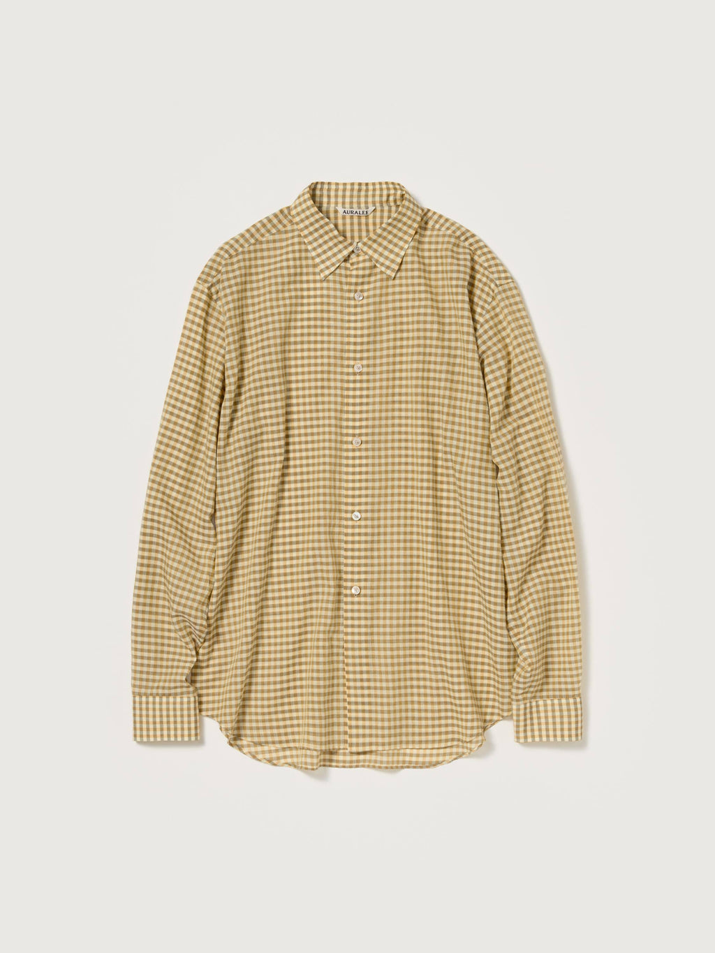AIRY LIGHT COTTON CHECK SHIRT