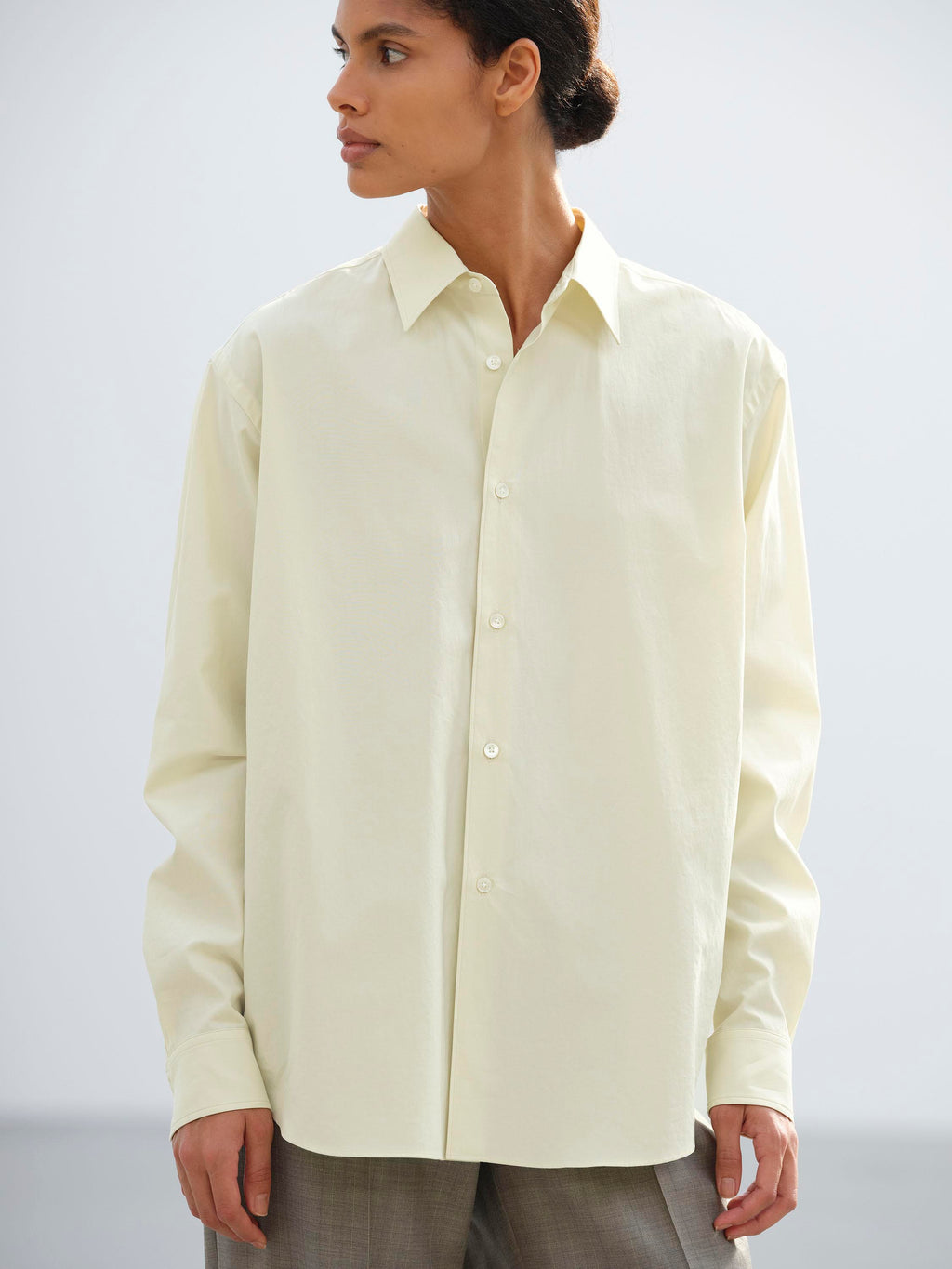 WASHED FINX TWILL SHIRT