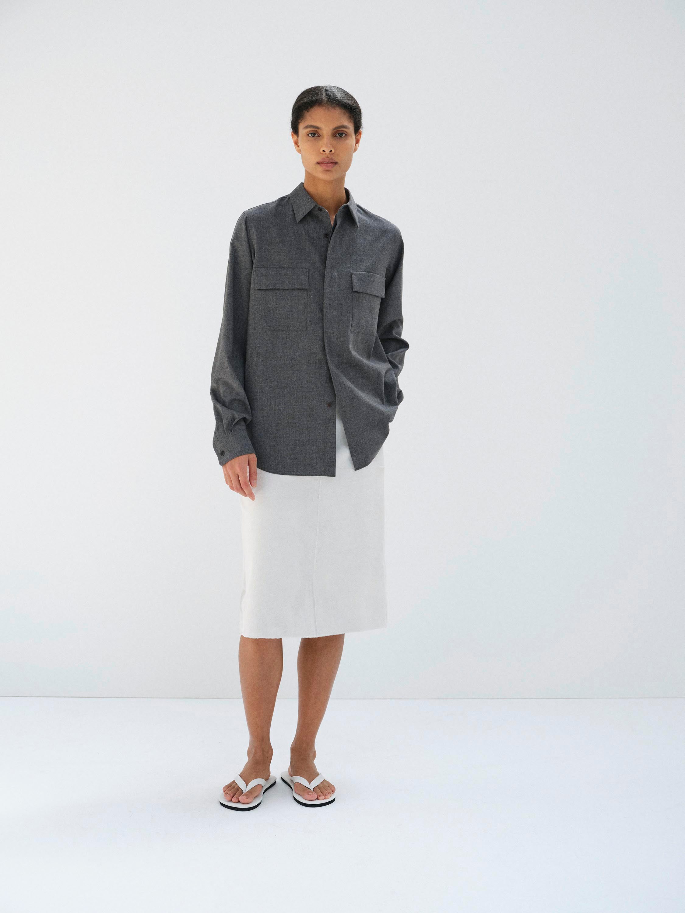 SUMMER TWIST CASHMERE PORA SHIRT
