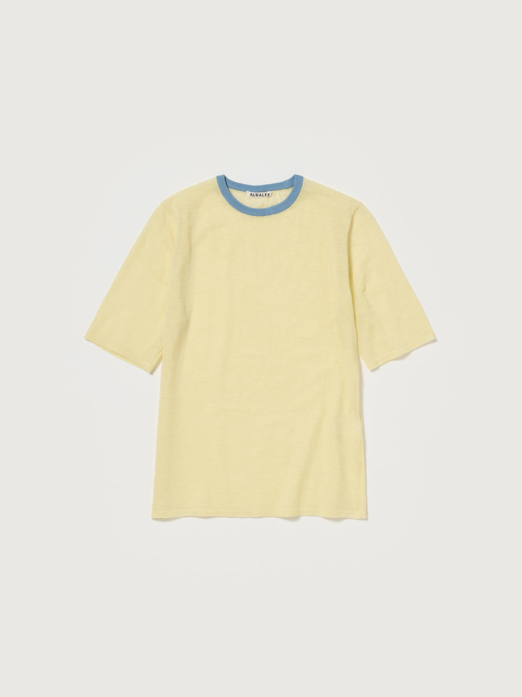 HARD TWIST HIGH GAUGE WOOL SILK KNIT TEE