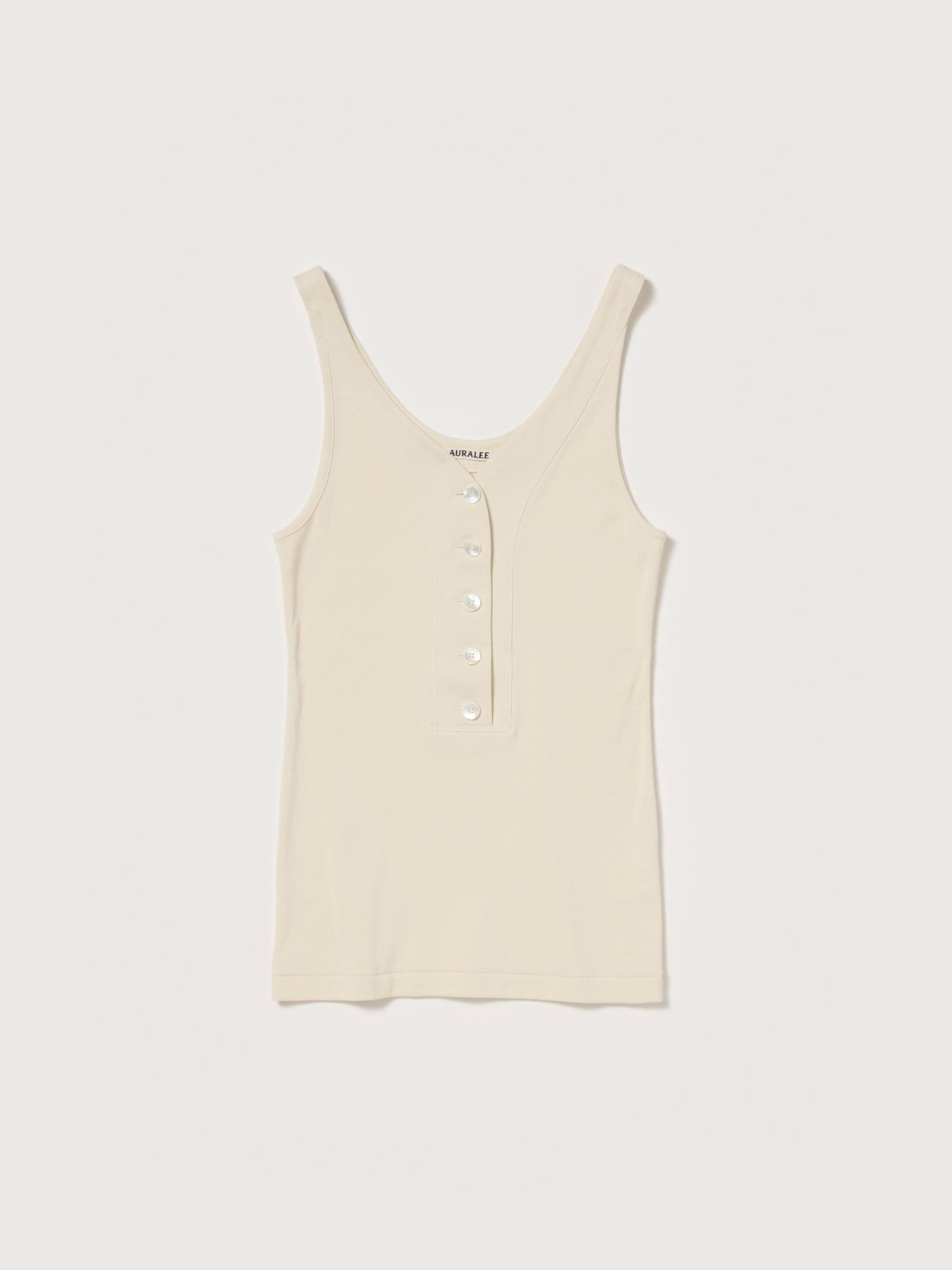 ORGANIC COTTON FINE RIB TANK