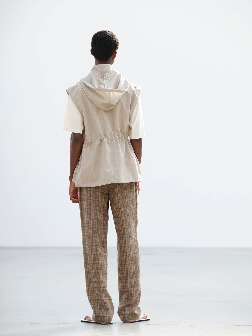 WOOL MAX CANVAS OVER VEST